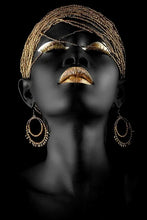 Load image into Gallery viewer, Modern Art Canvas African Black Woman Posters
