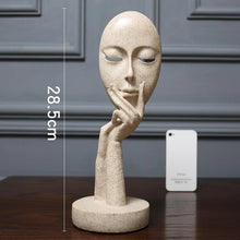 Load image into Gallery viewer, 3D Face Mask Abstract Sculpture Decorative Art
