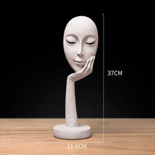 Load image into Gallery viewer, 3D Face Mask Abstract Sculpture Decorative Art
