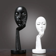 Load image into Gallery viewer, 3D Face Mask Abstract Sculpture Decorative Art
