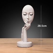 Load image into Gallery viewer, 3D Face Mask Abstract Sculpture Decorative Art
