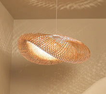 Load image into Gallery viewer, Handmade Bamboo Pendant Lights
