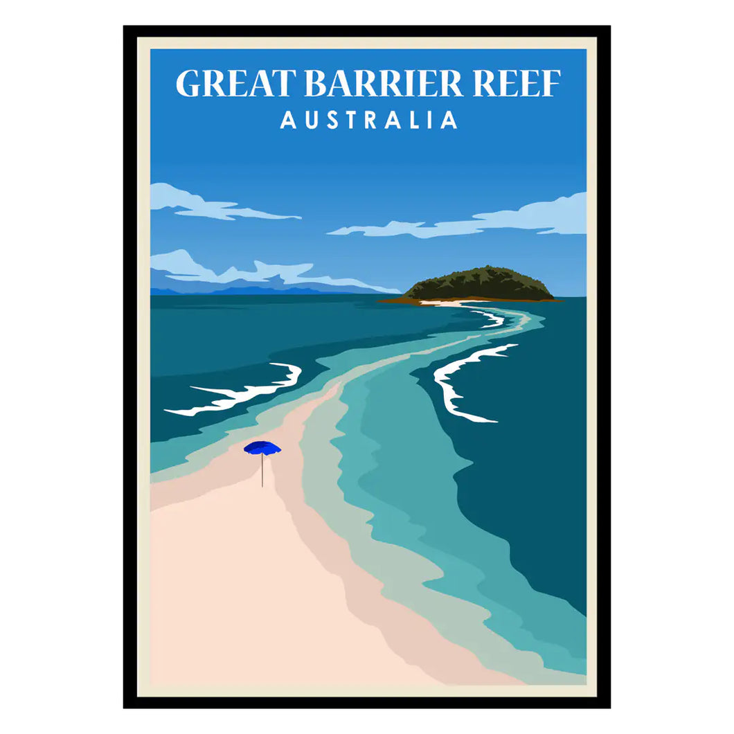 Great Barrier Reef Australia Poster