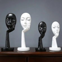 Load image into Gallery viewer, 3D Face Mask Abstract Sculpture Decorative Art
