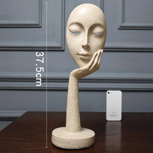 Load image into Gallery viewer, 3D Face Mask Abstract Sculpture Decorative Art
