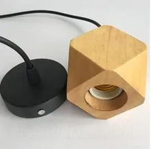 Load image into Gallery viewer, Wood Pendant Lights
