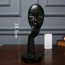 Load image into Gallery viewer, 3D Face Mask Abstract Sculpture Decorative Art
